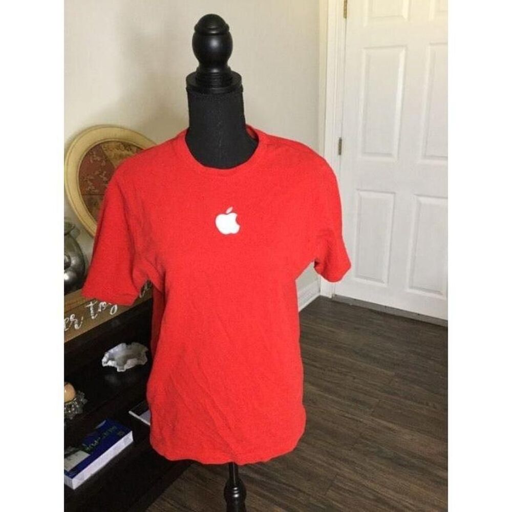 Apple shirt in‎ Red size meduim